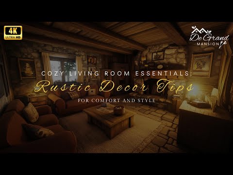 Cozy Living Room Essentials: Rustic Decor Tips for Comfort and Style