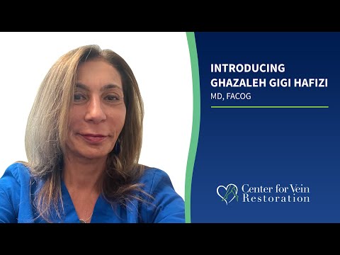 Now Introducing Dr. Ghazaleh Gigi Hafizi