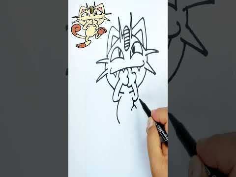 Dibujo kawaii de Meowth