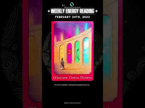 Weekly Tarot Energy Reading