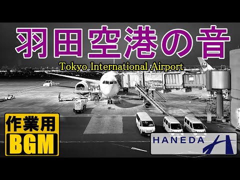 【ASMR/環境音】羽田港出発ロビー周辺の音｜Sounds of Tokyo International Airport Departure Lobby【作業用/睡眠用BGM】