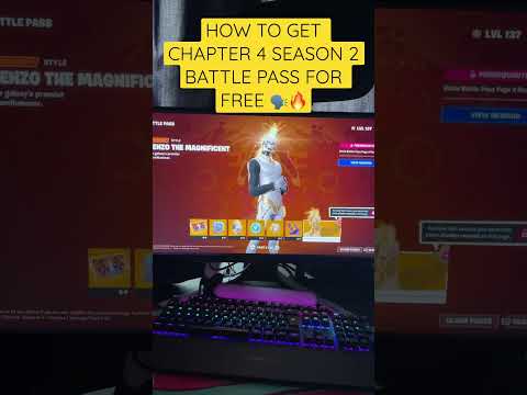 Fortnite Chapter 4 Season 2 Battlepass 😘💪🏻 #shorts