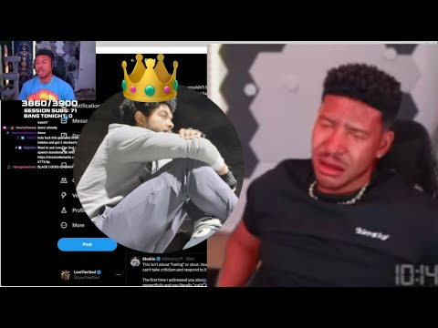 LowTierGod Goes on Racist Rant after Shokio Tweet