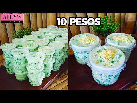 MABENTA TRENDING AT DINUDUMOG PATOK NA PANGNEGOSYO - BUKO PANDAN JELLY DESSERT | JELLY SALAD