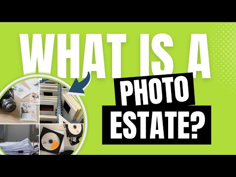 Photo Organizing LIVE Q & A - What is a Photo Estate?