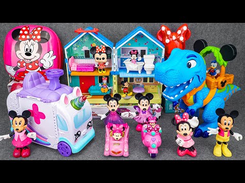 Satisfying with Unboxing Disney Minnie Mouse Unicorn Ambulance Vehicle Playset | Review Toys ASMR