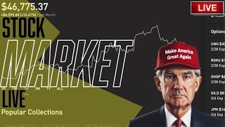 POST CPI & STEEL TARIFFS - Live Trading Stock News