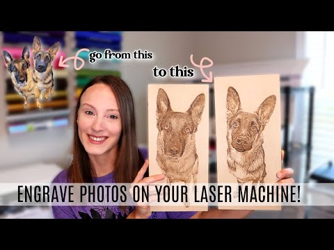 How to Engrave Photos Using Lightburn & Thunder Laser