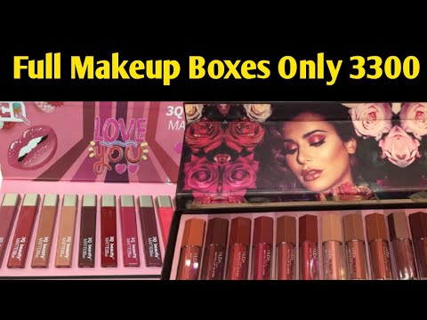 Rs3300 Only Full Makeup Boxes || Branded Makeup | Cosmetics Wholesale Market in Karachi