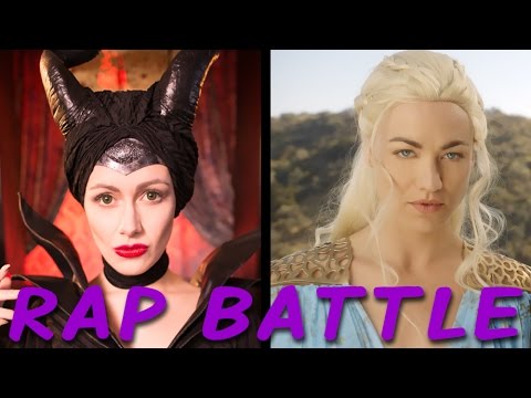 MALEFICENT vs DAENERYS: Princess Rap Battle (Yvonne Strahovski & Whitney Avalon) *explicit*