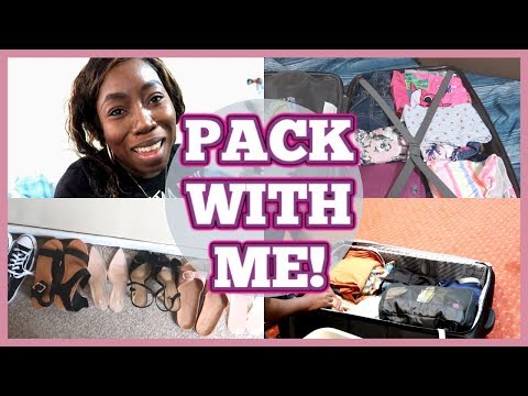 PACK W/ ME VLOG| TRAVEL VLOG| TRAVELING WITH A TODDLER |Grace Sonde