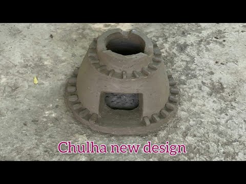 मिट्टी का चूल्हा बनाने का आसान तरिका ।soil stove primitive skills | mud stove | clay stove