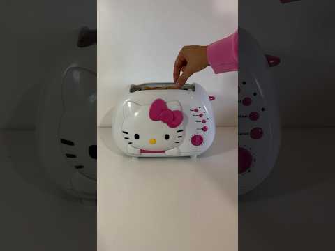 Making a Hello Kitty toast 🎀✨ #shorts #hellokitty #asmr