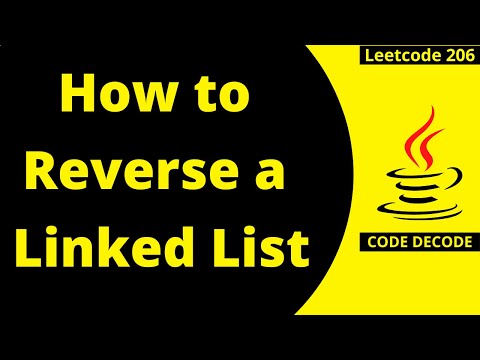 How to Reverse a LinkedList in Java | Data Structure and algorithm | Leetcode 206 | Code Decode