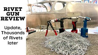 Rivet Gun Review Update, Thousands of Rivets Later / Proset XT2, Milwaukee M12, Harbor Freight