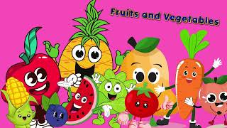 Fruits & Veggies! 🍎🥦 A Fun Song for Kids