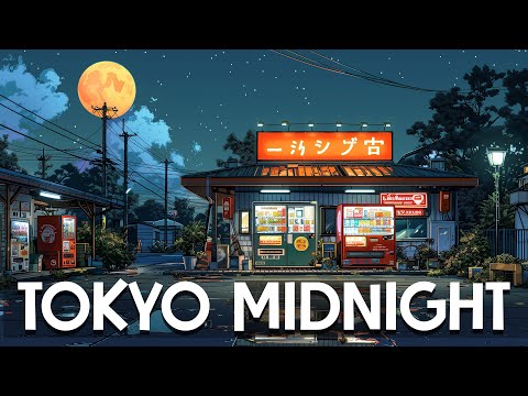 80's Lofi City🔥Tokyo Midnight 🌃 Lo fi Beats To Sleep, Relax  [lofi hiphop mix]