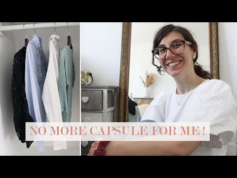 Pros and cons of the CAPSULE WARDROBE | why I don't have a capsule wardrobe as a MINIMALIST