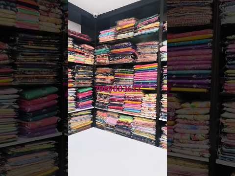 NEW STOCK AVAILABLE SRI MANASA SAREES ANANTAPUR RAMNAGAR|| viral#trending #sareefashion