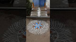 Easy friday padi kolam #fridayrangoly #kolamrangoli#fridaypadikolam#rangolipatterns#rangoli#trending