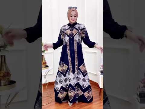 BISA COD Gamis Cantik Navy Busui Order WA 089665538102 #gamistwill #tkw #jualdress #shorts #short