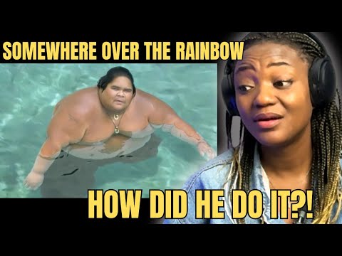 First Time Reacting to Somewhere over the Rainbow - Israel "IZ" Kamakawiwoʻole REACTION