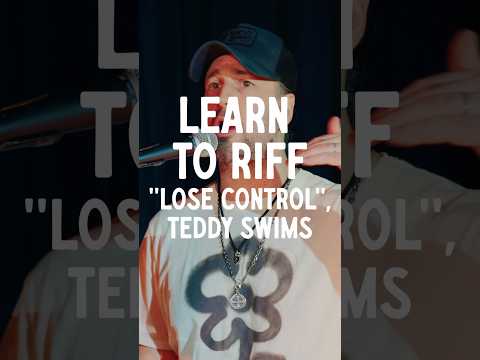 Learn to Riff: “Lose Control” Teddy Swims #voice #vocalcoach #singer #losecontrol #shorts