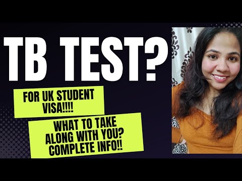 TB TEST FOR UK STUDENT VISA| UK VISA TB TEST KE LIYE KYA DOCUMENTS LEKAR JAAYE?