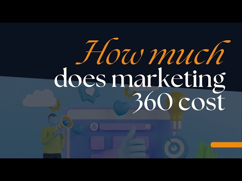 How much does marketing 360 cost