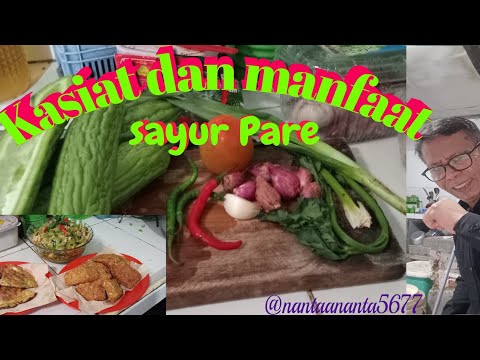 kasiat dan manfaat sayur PaRe || VLOG Random || @nantaananta5677 ||