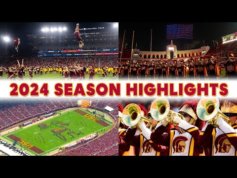 2024 USC Trojan Marching Band Highlights