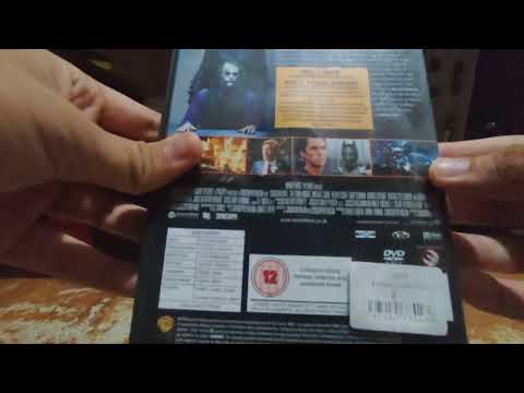 The Dark Knight 2008 DVD Unboxing (UK)