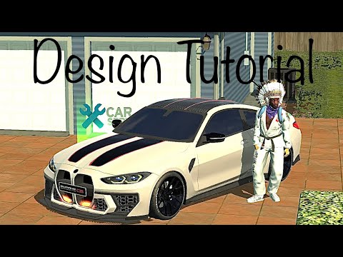 Car Parking Multiplayer - G82 Bmw M4 Realistic Design Tutorial (Easy)