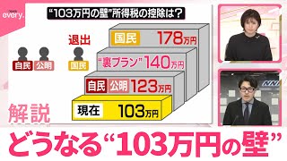 【解説】123万円で決着か…“103万円の壁”引き上げ  税制改正の与党案が正式決定