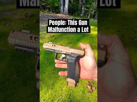 Does your Canik TTI malfunction? #caniktticombat #guns #shortsfeed