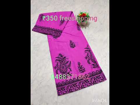 Voyal cotton#lowcost #cottonsaree