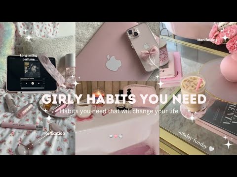 Girly habits that will change your life 🌷✨ #aesthetic