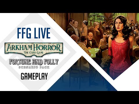 Arkham Horror: The Card Game | Fortune and Folly Gameplay