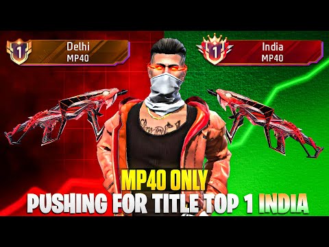 Pushing Top 1 In Smg MP40 | Free Fire Solo Rank Pushing With Tips And Tricks | Ep-2