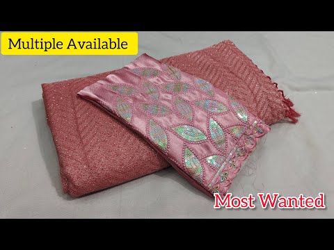 🎉Multiple Available (21.12.2024) Most Wanted Sarees Collections 🥰