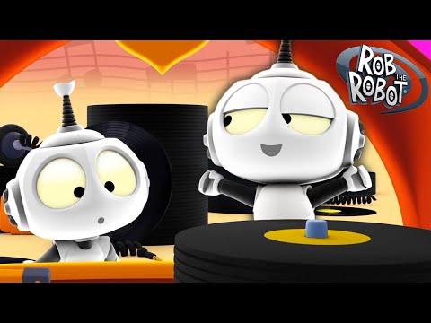 Robot DJ 🎵🎚️ | Rob The Robot | Preschool Learning