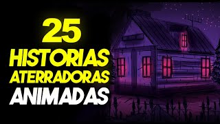 Las 25 Historias de Terror Reales / Relatos Aterradores Animados (Compilación 2023)