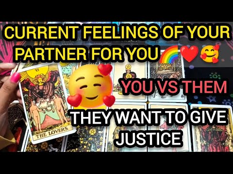 You vs Them 💗|Current feelings of your partner for you ❤️|timeless tarot ✨hindi/english reading ✨🙏🌈💯