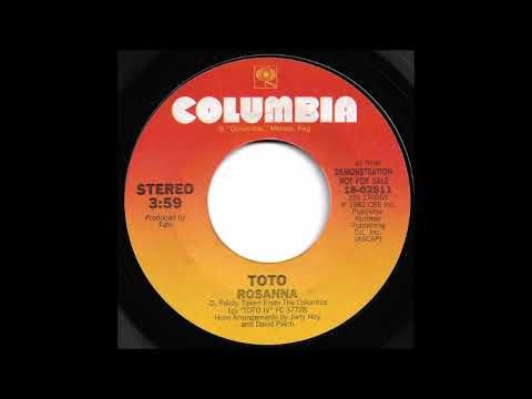 Toto – Rosanna (Promo 45)