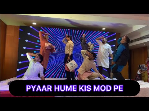 Pyaar Hame kis mod pe | Groom cousin’s Dance ne kiya Sab ko Entertain | Sangeet Dance