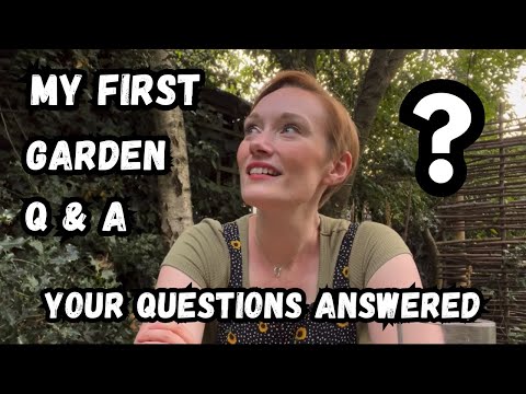 MY FIRST GARDEN Q AND A - MY INSPIRATIONS, MY MESSY AREAS AND MUCH MORE!!