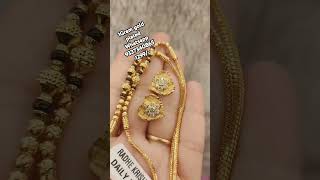 1Gram gold plated dailyuse mangalsutra at wholesale prices #onegramgoldjewellerywholesale #1gramgold