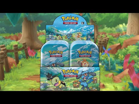 NEW! Sinnoh Mini Tins of Pokemon Cards!