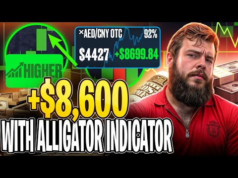 💵 I MADE $8,600 WITH THE ALLIGATOR INDICATOR | Alligator Trading Strategy | Alligator Indicator