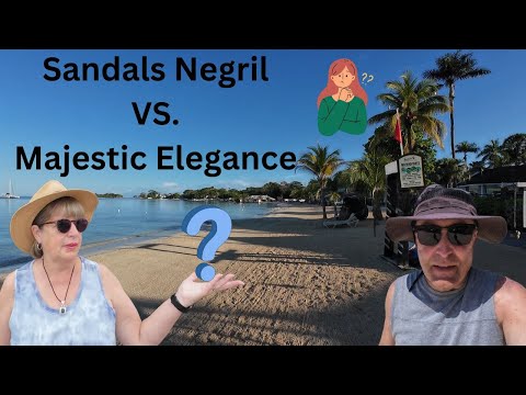 IS SANDALS WORTH IT? Sandals Negril (Jamaica) vs Majestic Elegance (Punta Cana)!